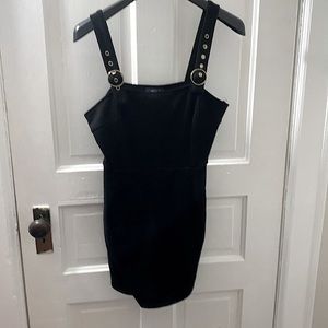 Mini black dress